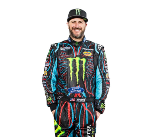 Ken Block Monster Sublimation Printed Go Kart Racing Suit | Craze Racewears