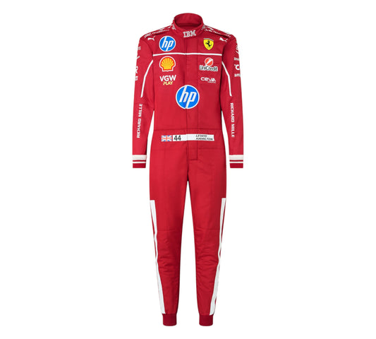 Lewis Hamilton Puma racing suit for Scuderia Ferrari