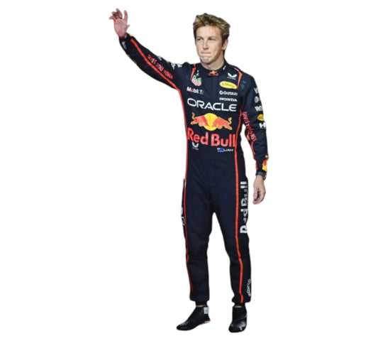 New 2025 Liam Lawson Red Bull F1 Race Suit