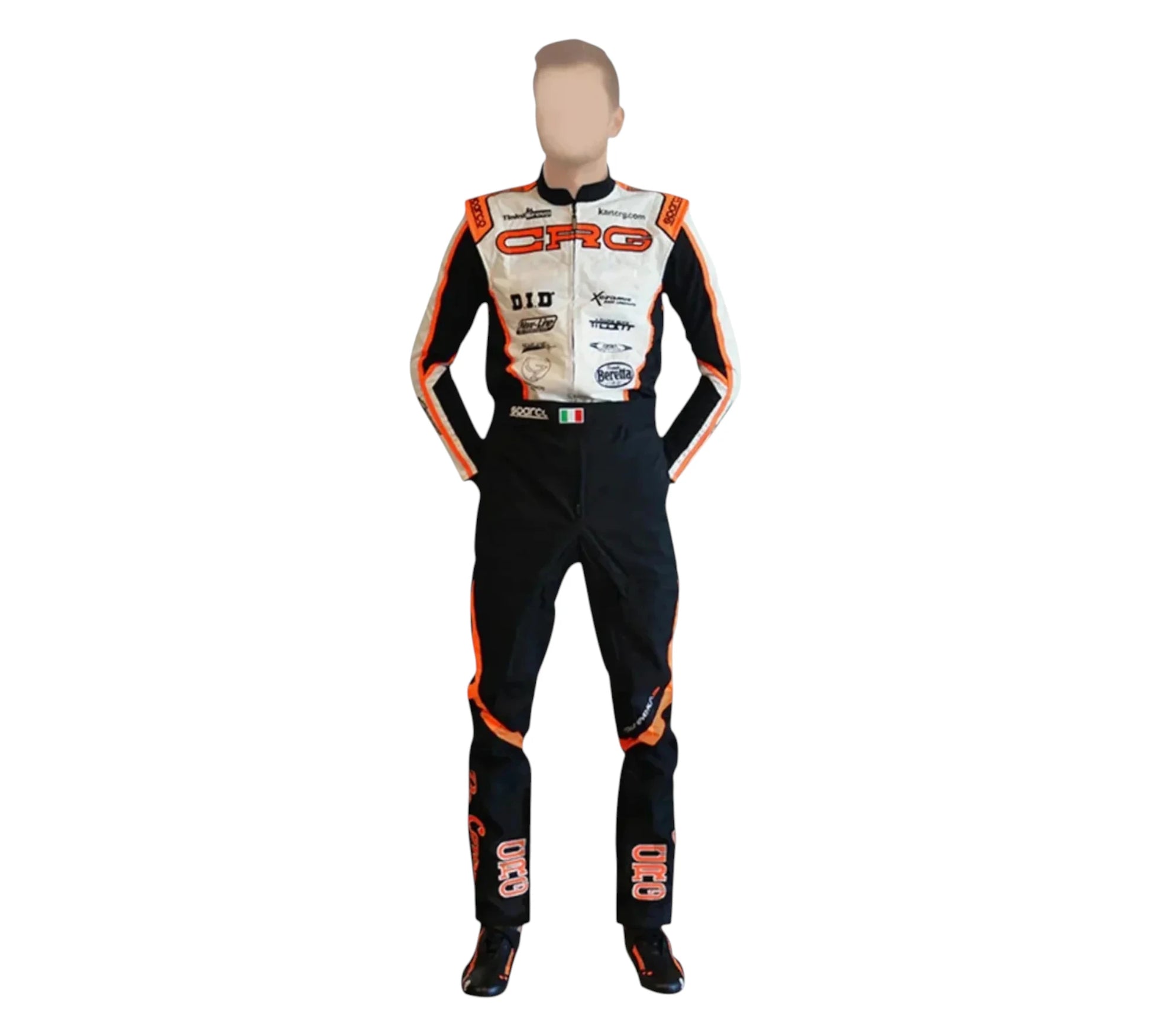 2017 CRG Go Kart Overall Sublimation Printed Replica Racing Suit