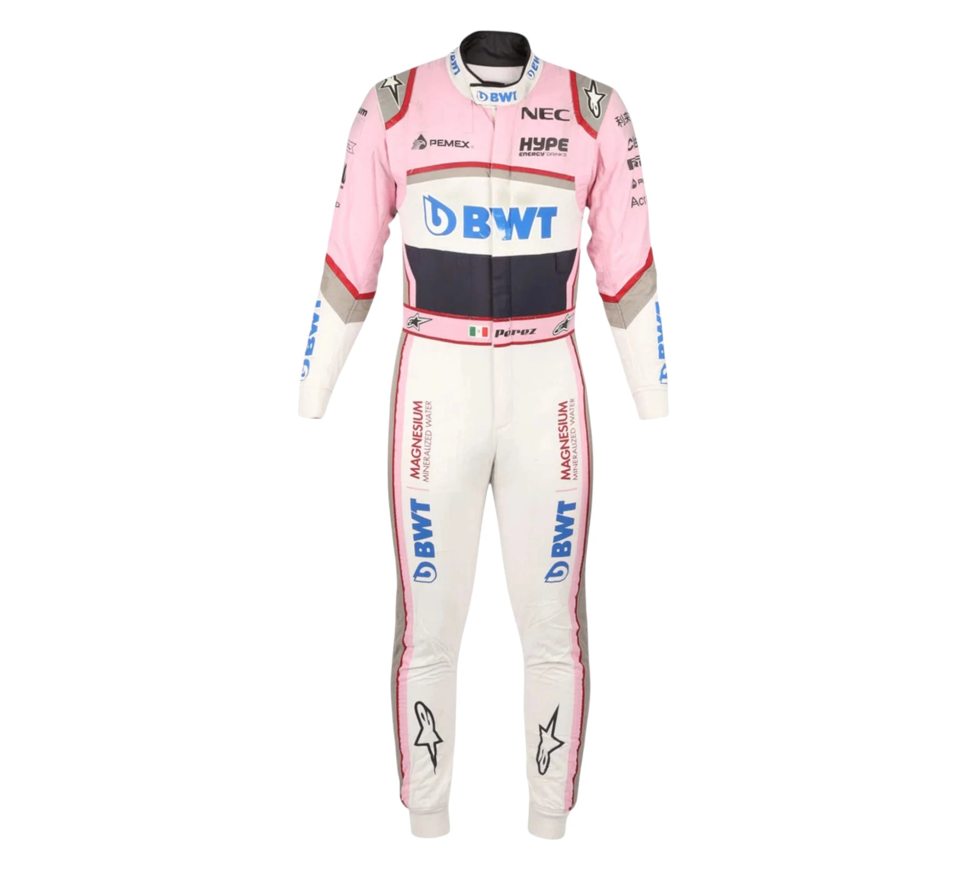 2018 Sergio Perez F1 Racing Suit