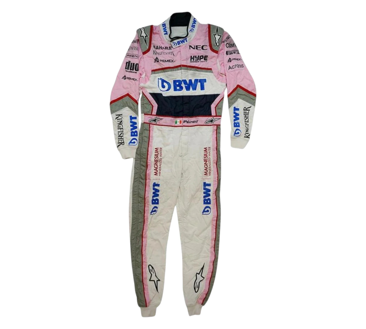 2018 Sergio Perez F1 Racing Suit