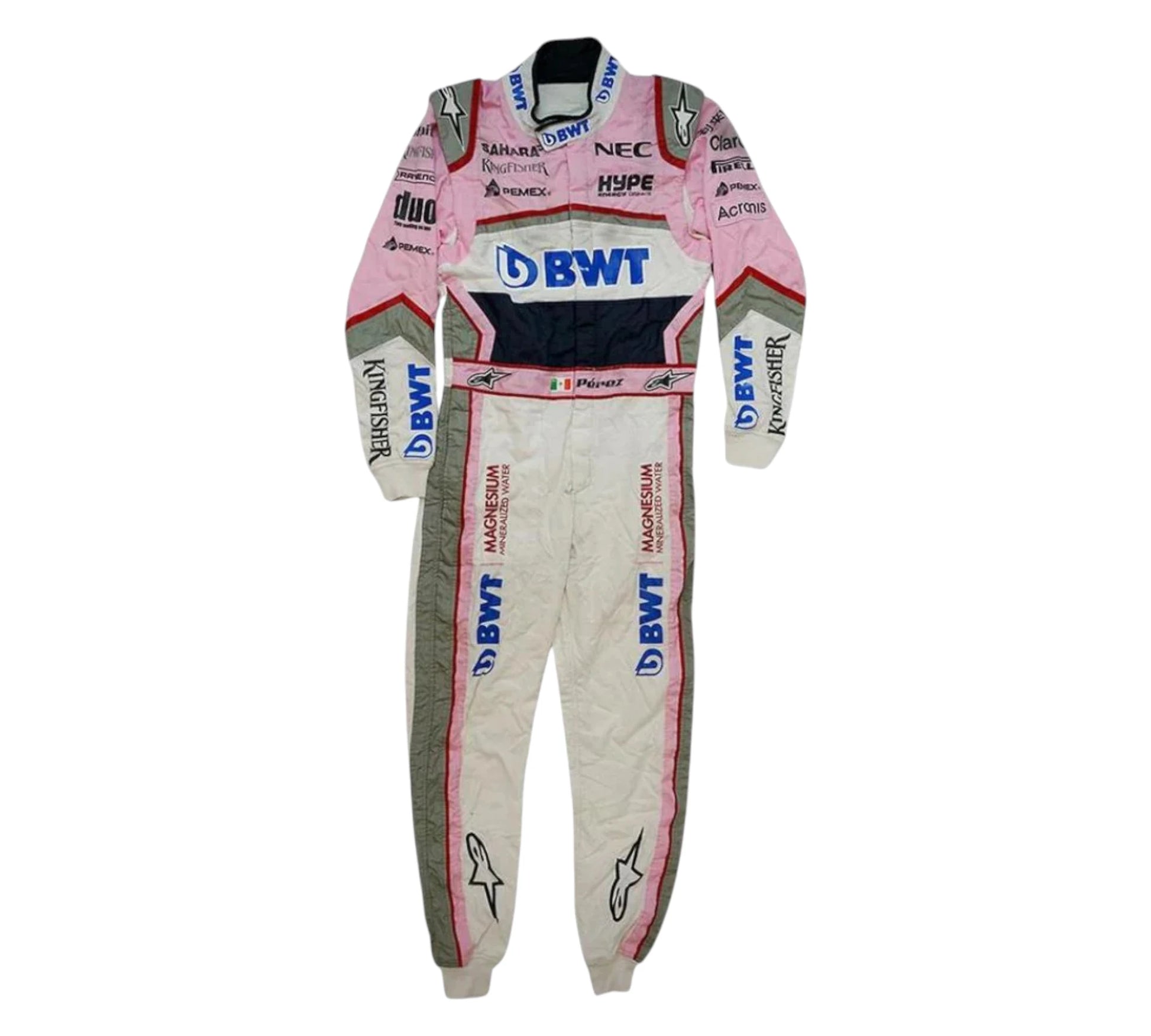 2018 Sergio Perez F1 Racing Suit