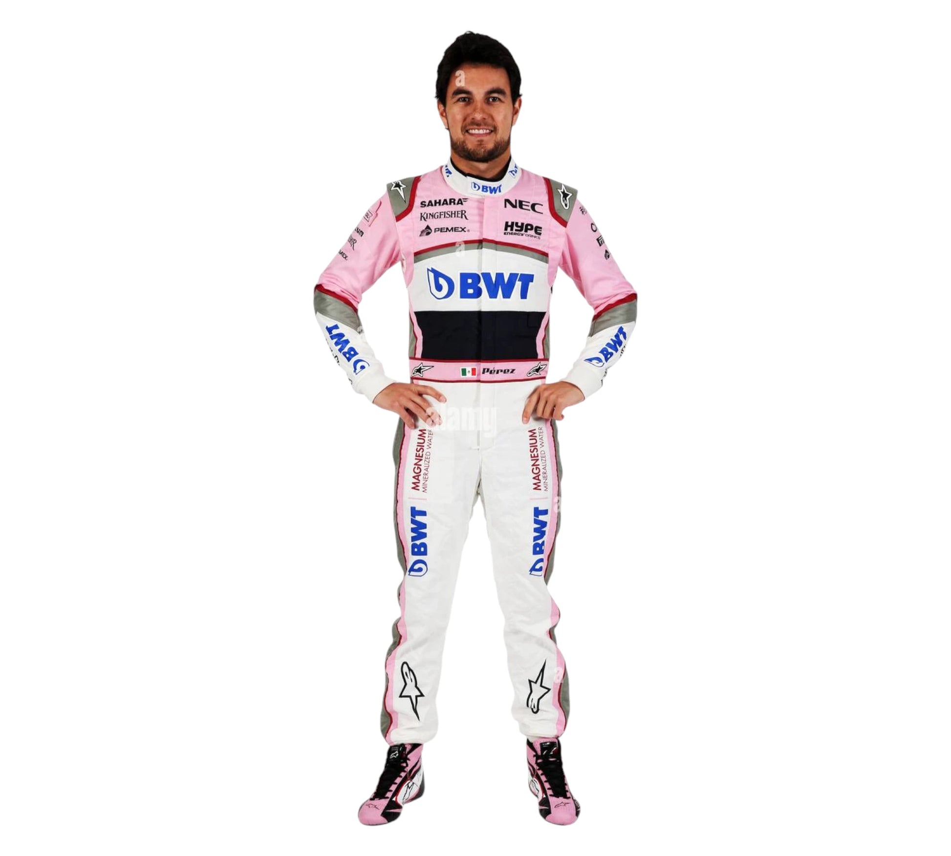 2018 Sergio Perez F1 Racing Suit