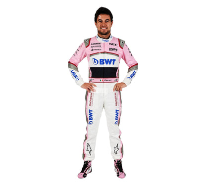 2018 Sergio Perez F1 Racing Suit