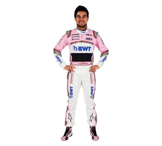 2018 Sergio Perez F1 Racing Suit
