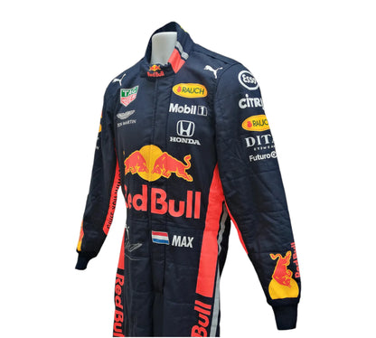 2019 Max Verstappen Mexico Race Red Bull Racing F1 Suit