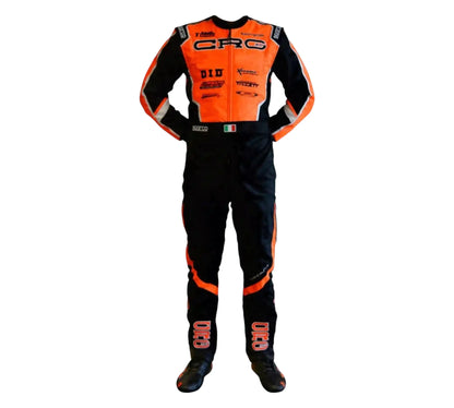 New 2022 CRG Go Kart Overall Sublimation Printed Replica Racing Suit