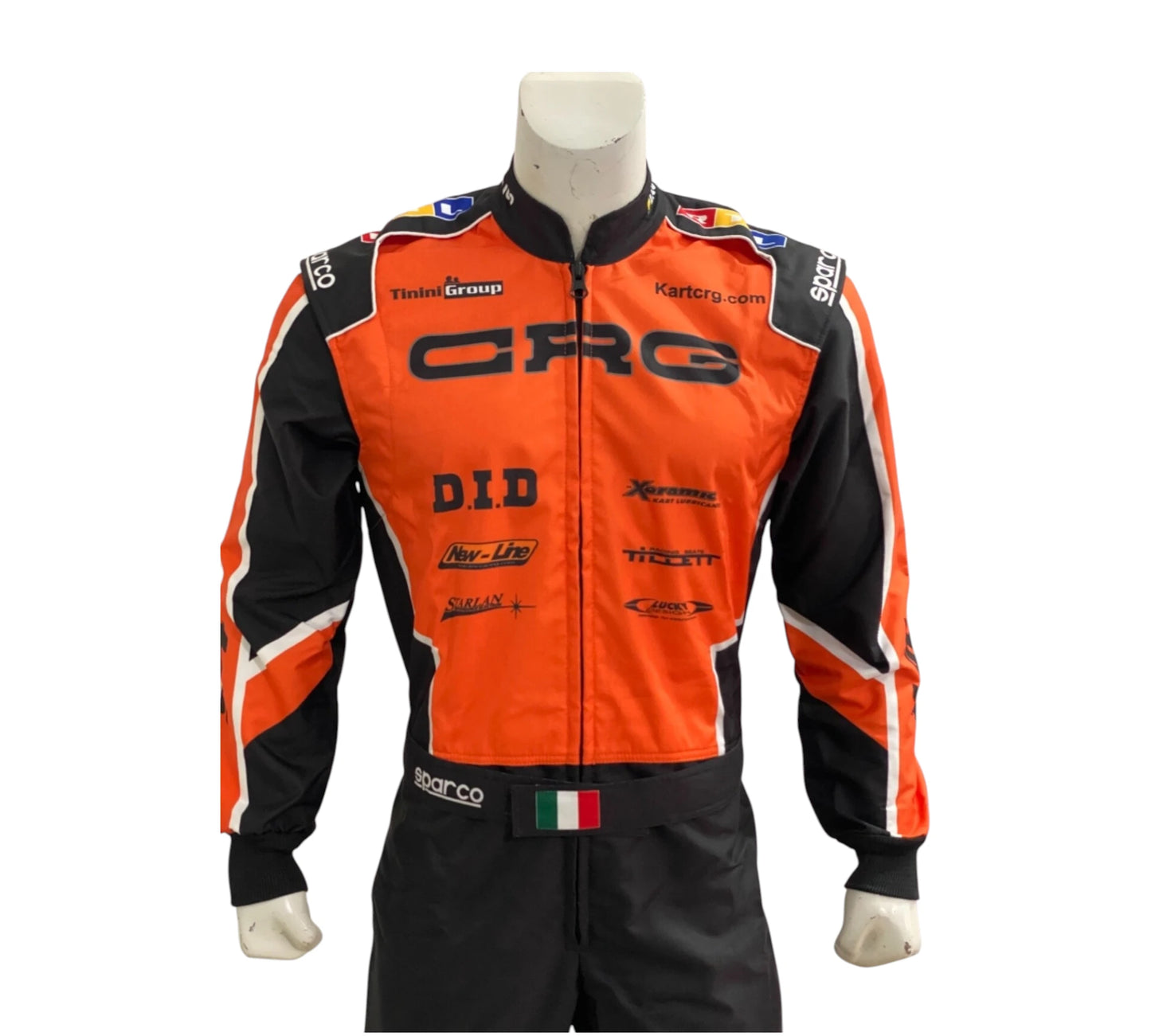 New 2022 CRG Go Kart Overall Sublimation Printed Replica Racing Suit