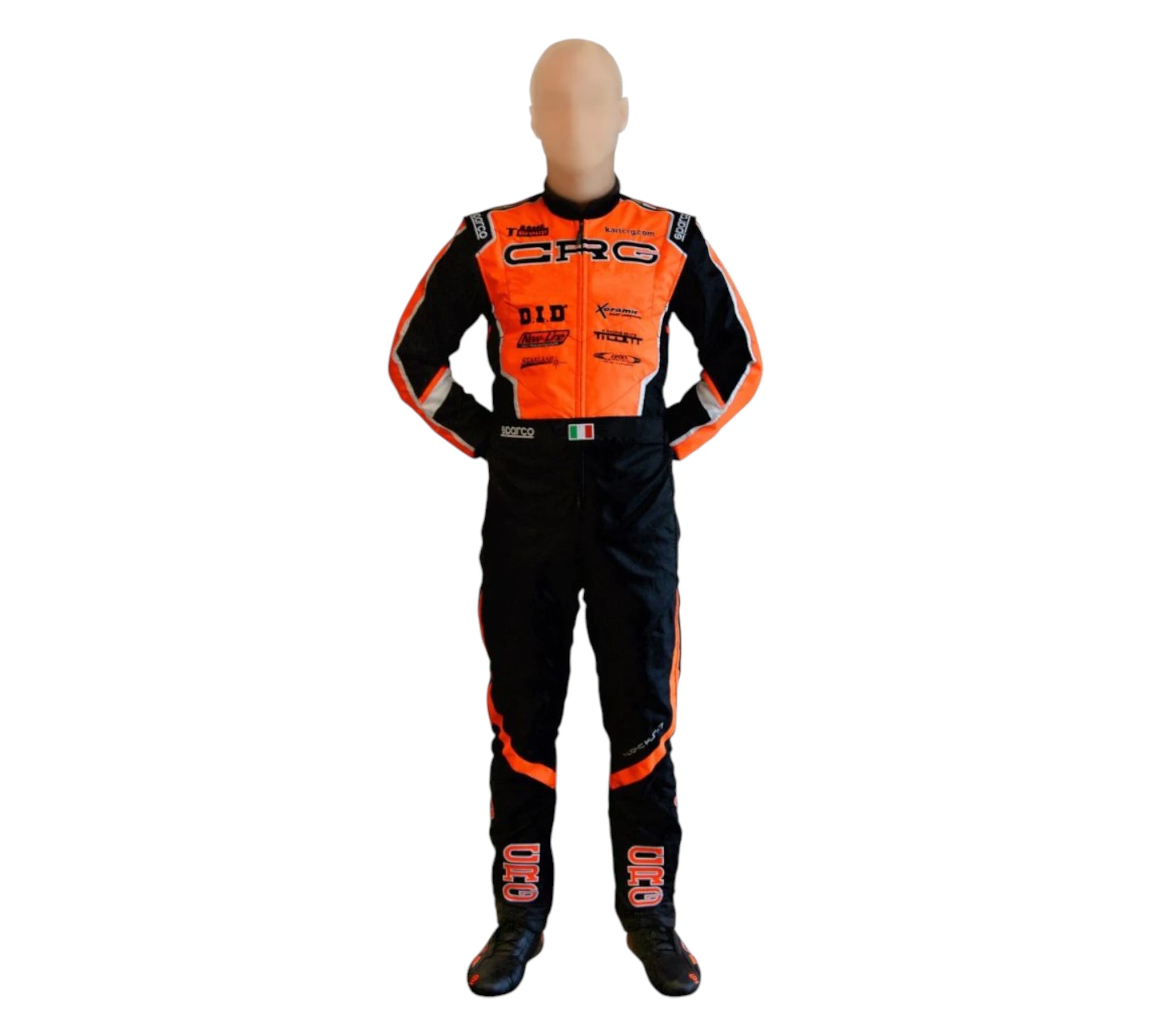 New 2022 CRG Go Kart Overall Sublimation Printed Replica Racing Suit