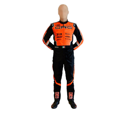 New 2022 CRG Go Kart Overall Sublimation Printed Replica Racing Suit