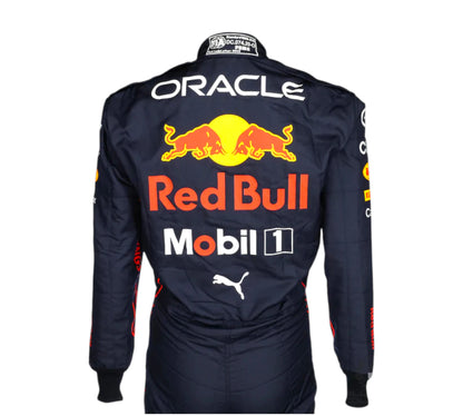 2022 Sergio Perez Signed Used Red Bull Racing F1 Suit