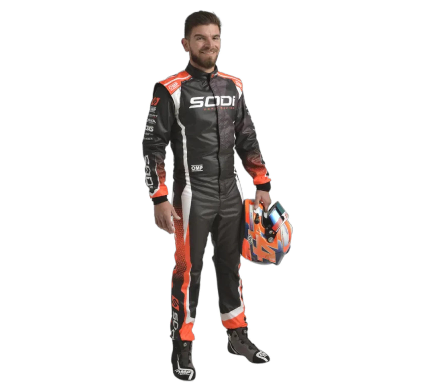 2018 Sodi Kart Sparco Go Kart Replica Racing Suit Sublimation Printed 