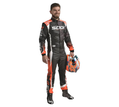 2018 Sodi Kart Sparco Go Kart Replica Racing Suit Sublimation Printed 