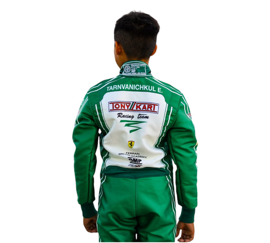 2022 Tony Kart Sublimation Printed Overall Go Kart Driver Replica Racing Suit