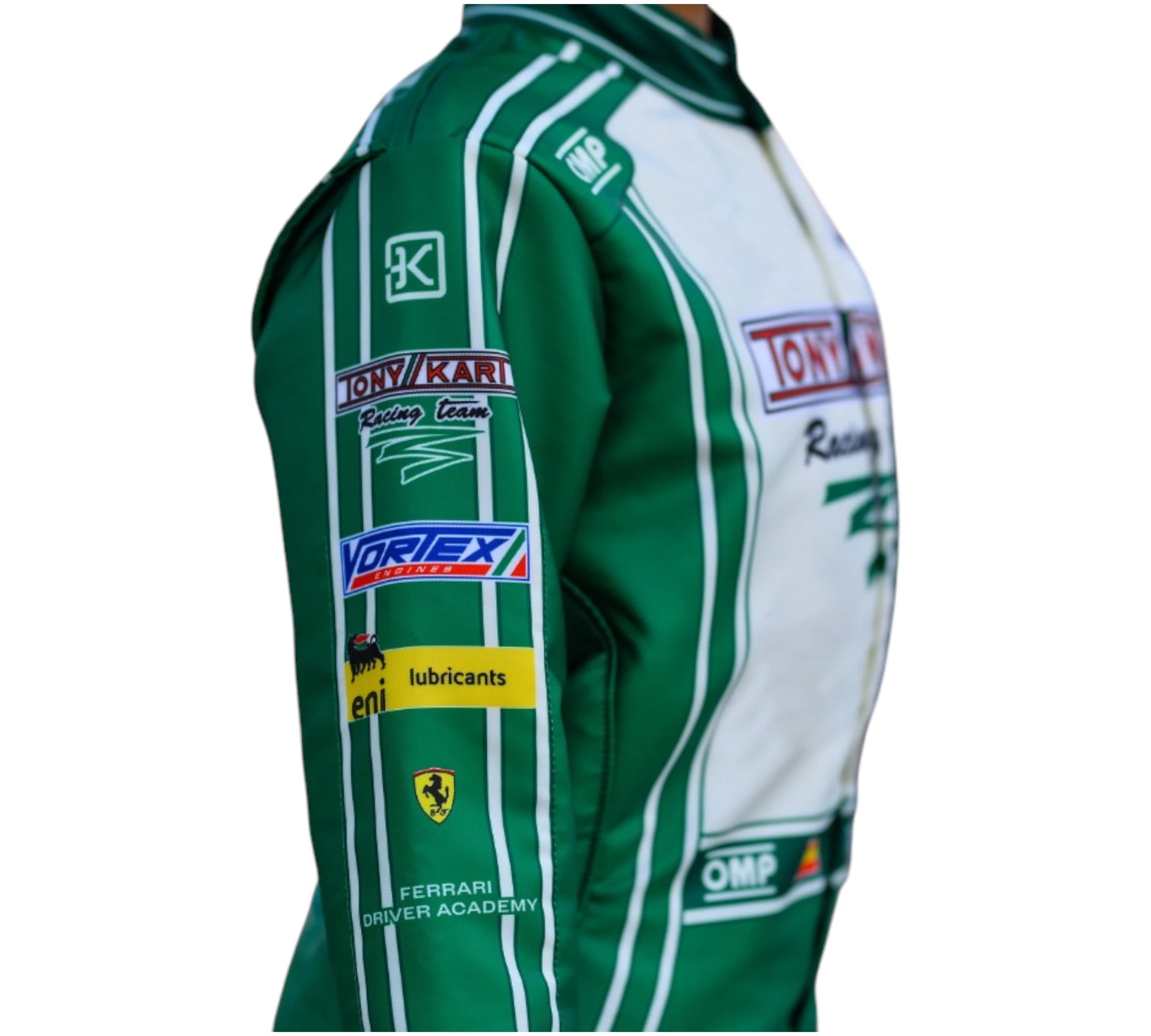 2022 Tony Kart Sublimation Printed Overall Go Kart Driver Replica Racing Suit