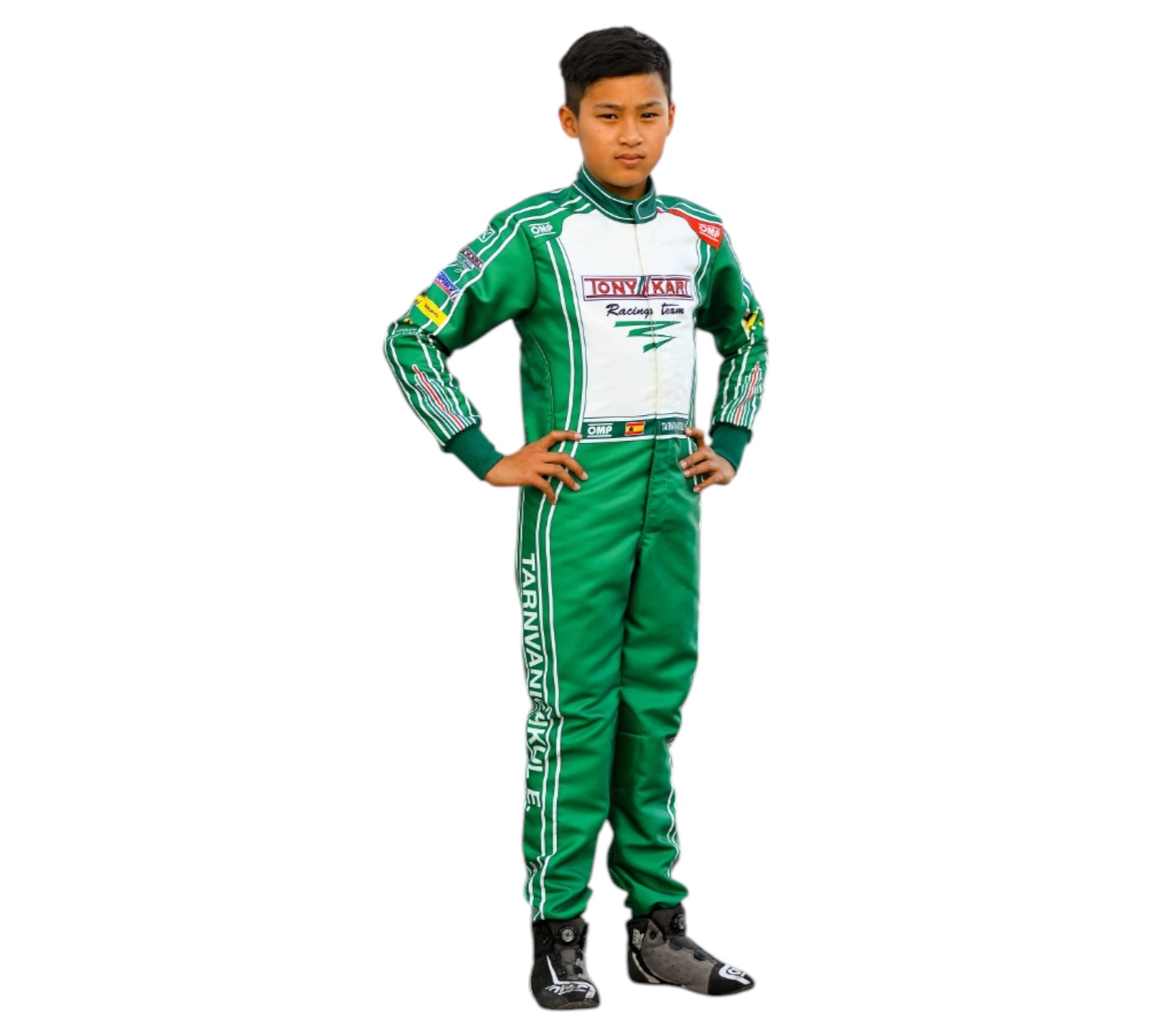 2022 Tony Kart Sublimation Printed Overall Go Kart Driver Replica Racing Suit