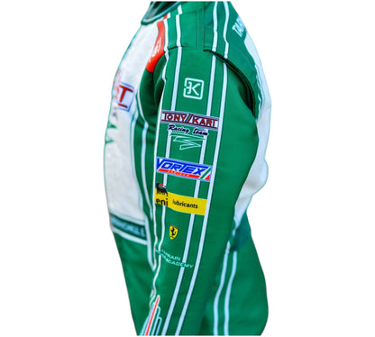 2022 Tony Kart Sublimation Printed Overall Go Kart Driver Replica Racing Suit
