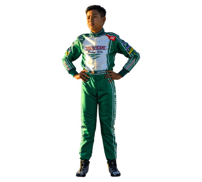 2022 Tony Kart Sublimation Printed Overall Go Kart Driver Replica Racing Suit