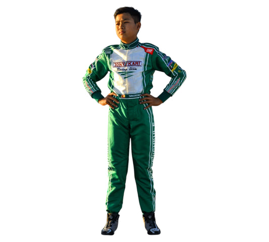 2022 Tony Kart Sublimation Printed Overall Go Kart Driver Replica Racing Suit