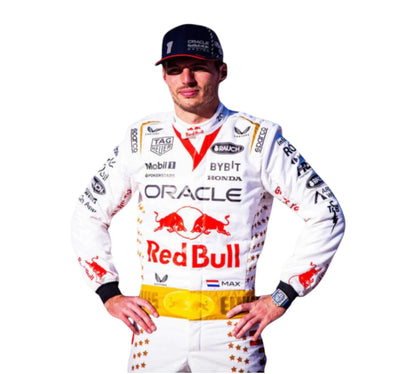 Max Verstappen 2023 Las Vegas Grand Prix F1 Racing Suit Team Red Bull