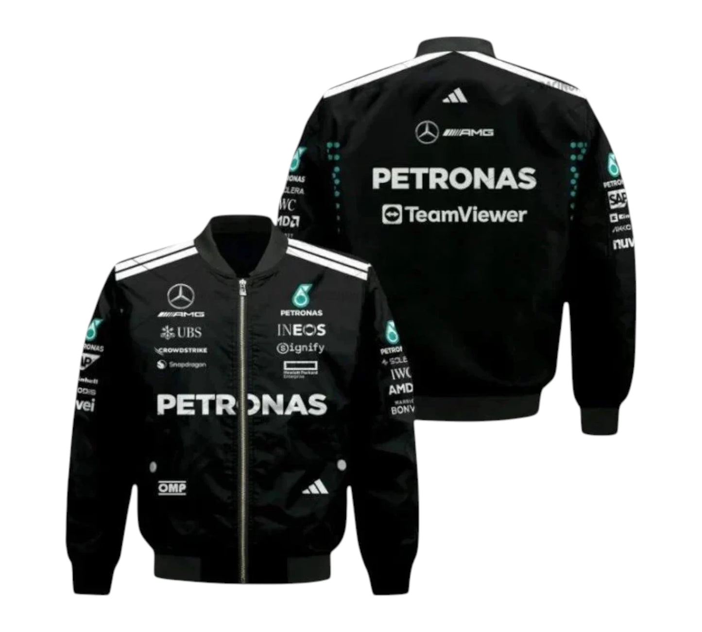 2025 Andrea Kimi Antonelli Formula One Bomber Jacket – Mercedes AMG F1 Edition
