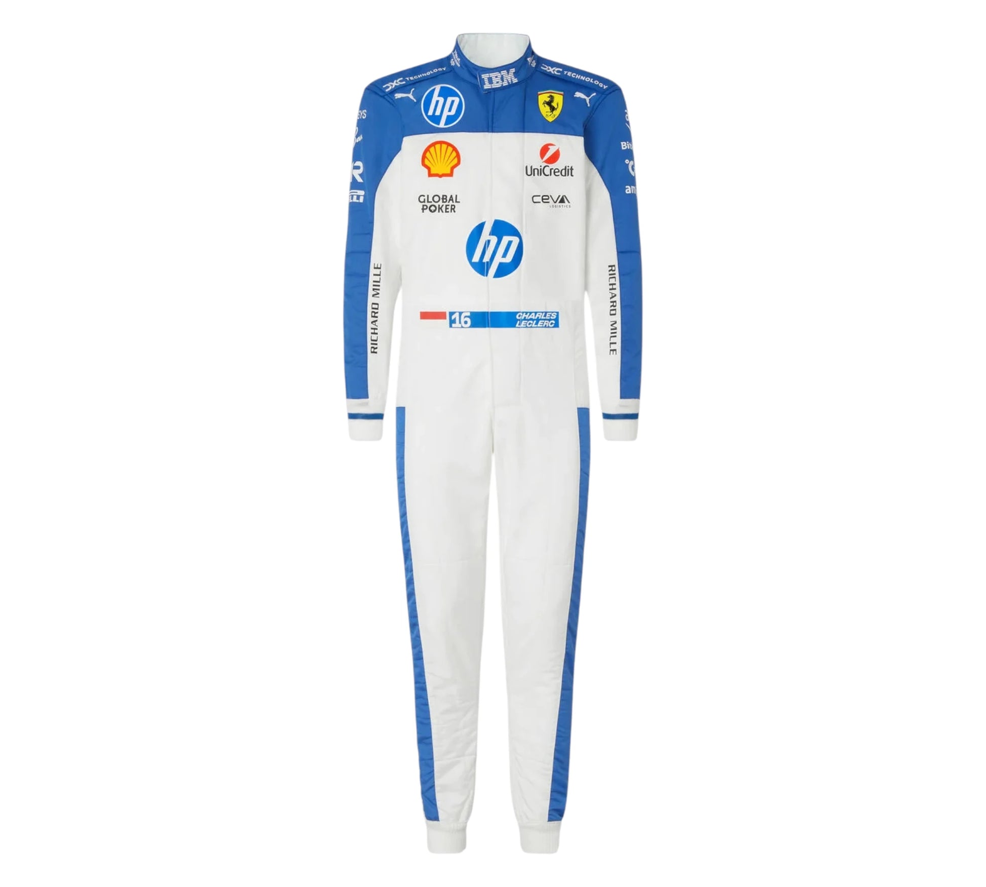 Puma for Scuderia Ferrari Charles Leclerc racing suit

