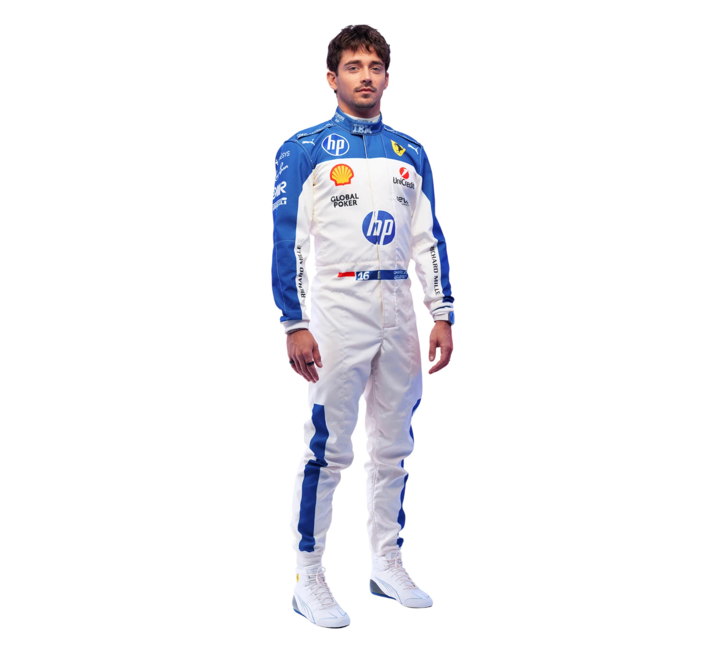 Puma for Scuderia Ferrari Charles Leclerc racing suit

