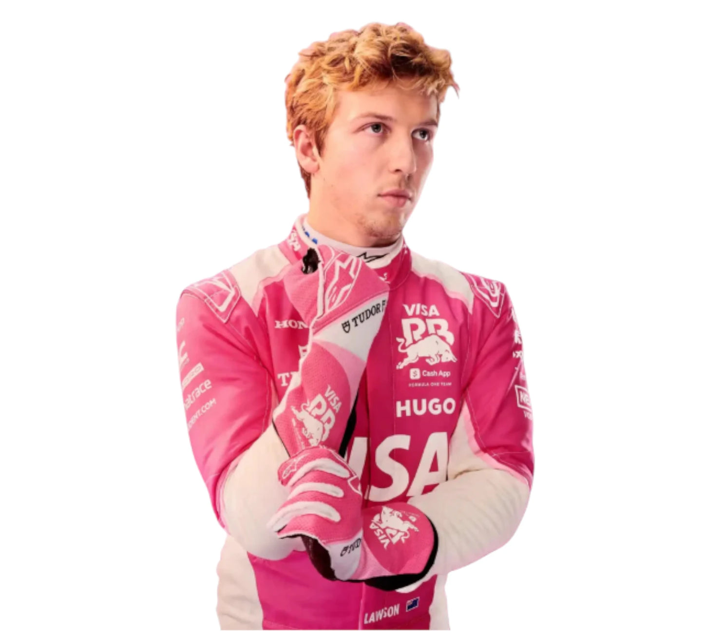 2025 New Liam Lawson Miami GP Visa Cash App RB Formula One Team Replica Racing Suit