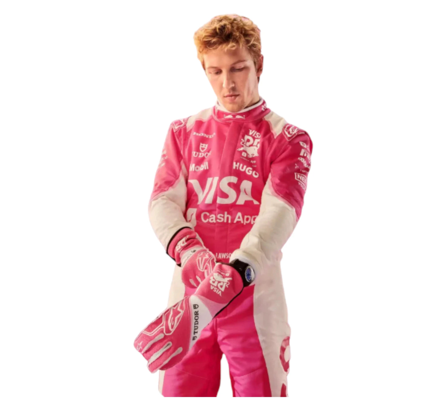 2025 New Liam Lawson Miami GP Visa Cash App RB Formula One Team Replica Racing Suit