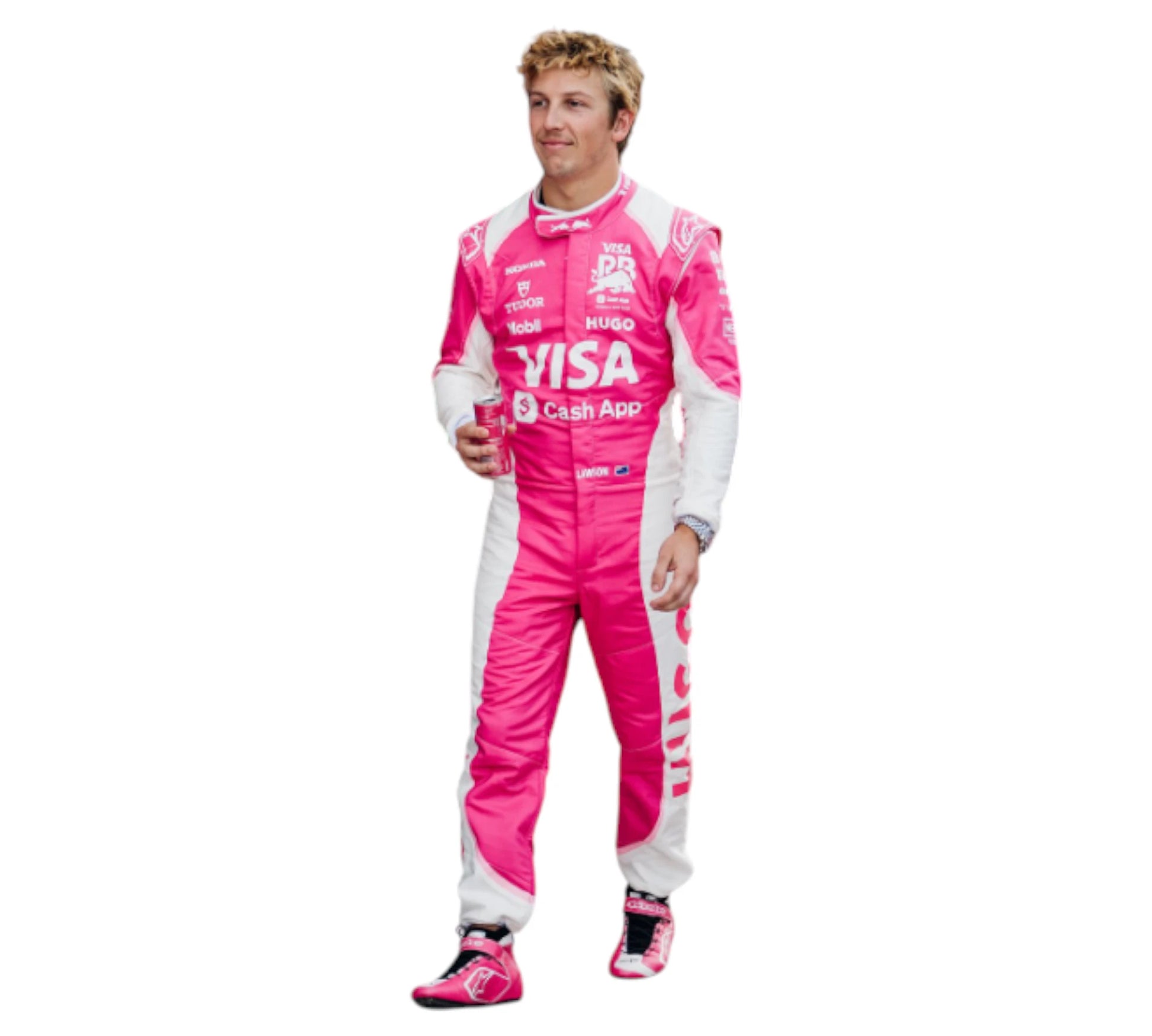2025 New Liam Lawson Miami GP Visa Cash App RB Formula One Team Replica Racing Suit
