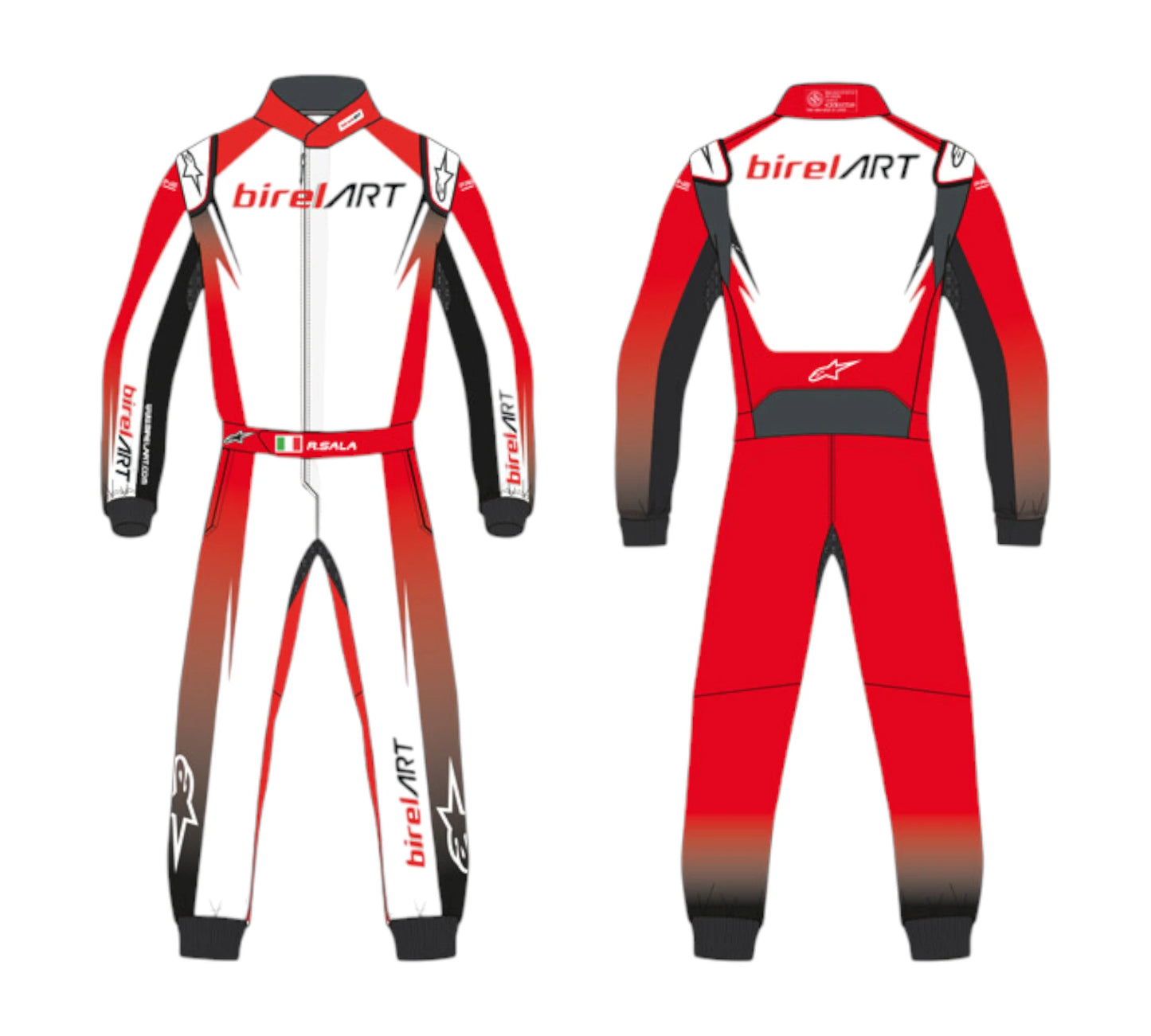 Alpinestars Birel-Art 2024 suit
