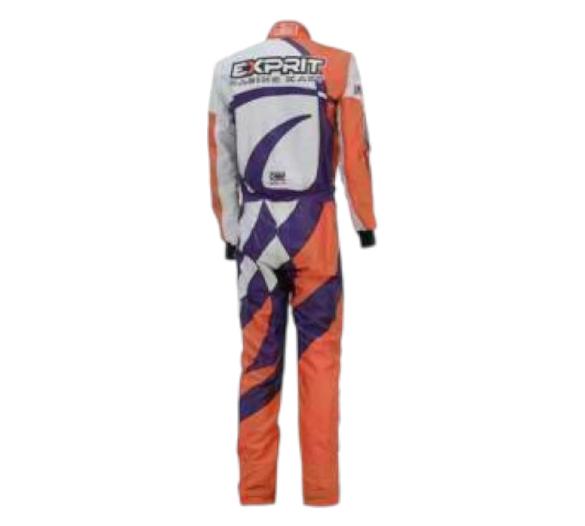 Motocross suit with visible branding on a white background