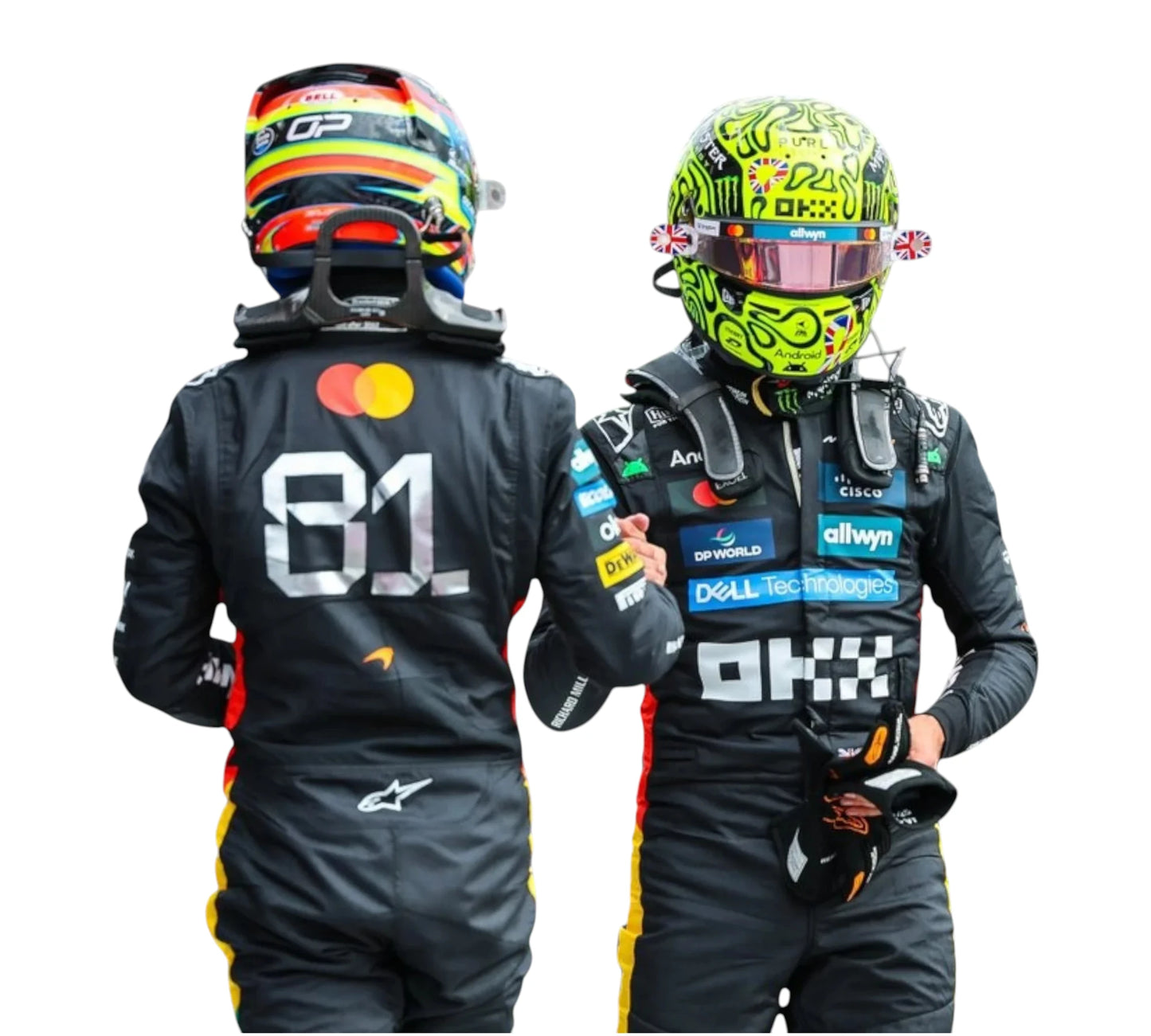 2025 Lando Norris British Grand Prix McLaren F1 Race Suit