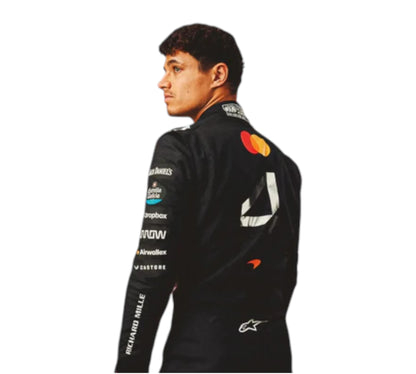 2025 Lando Norris British Grand Prix McLaren F1 Race Suit