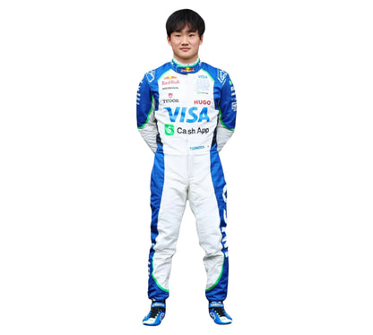 New 2025 Yuki Tsunoda Alphatauri F1 Race Suit