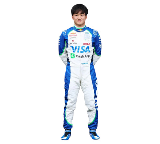 New 2025 Yuki Tsunoda Alphatauri F1 Race Suit