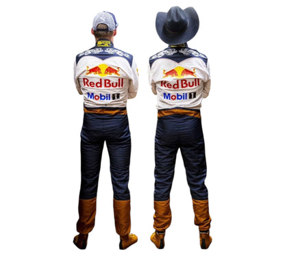 2018 Max Verstappen Special Edition Red Bull Cowboy Suit