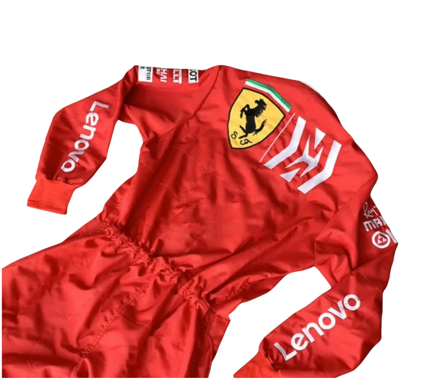 2019 Charles Leclerc Team Ferrari Mission Winnow Embroidery F1 Race Suit