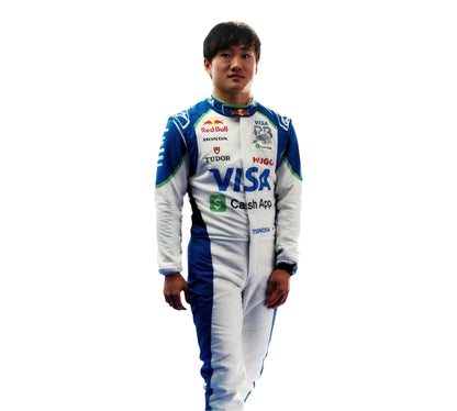 New 2025 Yuki Tsunoda Alphatauri F1 Race Suit