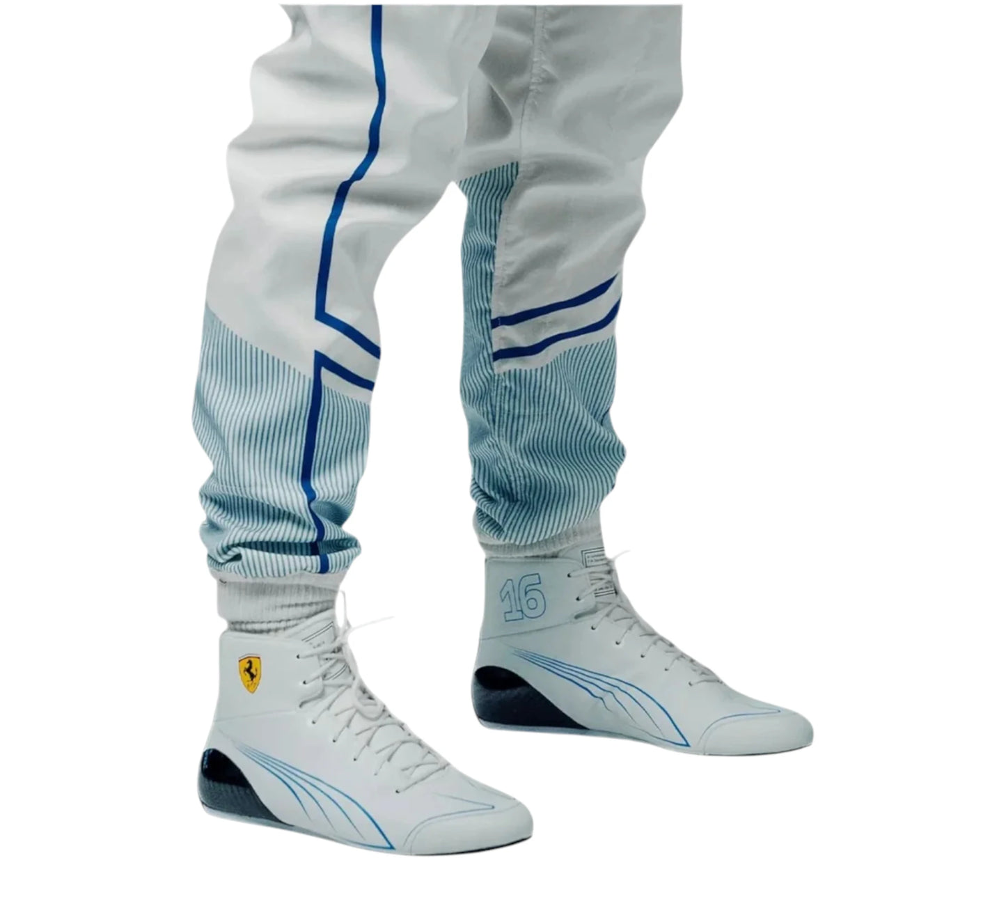 New 2025 Charles Leclerc Monaco GP Scuderia Ferrari F1 Race Suit