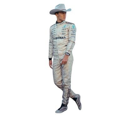 2025 George Russell Team Mercedes AMG F1 Race Suit
