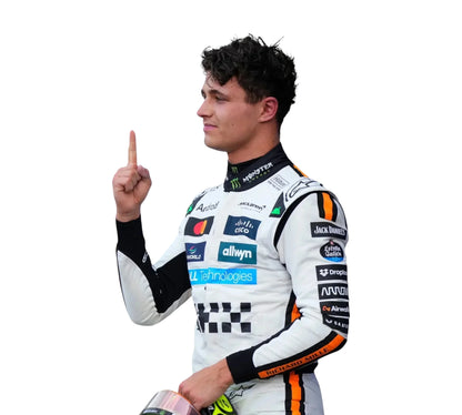2025 Lando Norris & Oscar Piastri Monaco GP McLaren F1 Team Replica Racing Suit