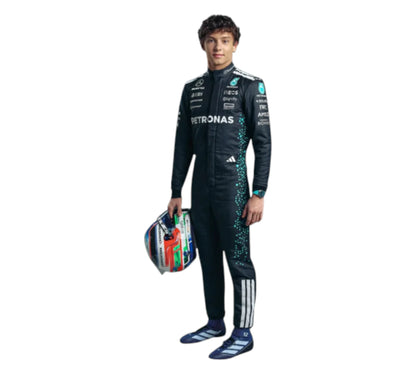 New 2025 Andrea Kimi Antonelli Mercedes F1 Racing Suit