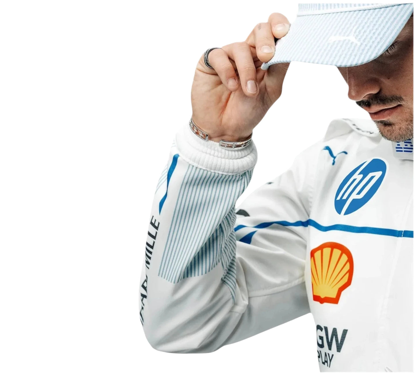 New 2025 Charles Leclerc Monaco GP Scuderia Ferrari F1 Race Suit