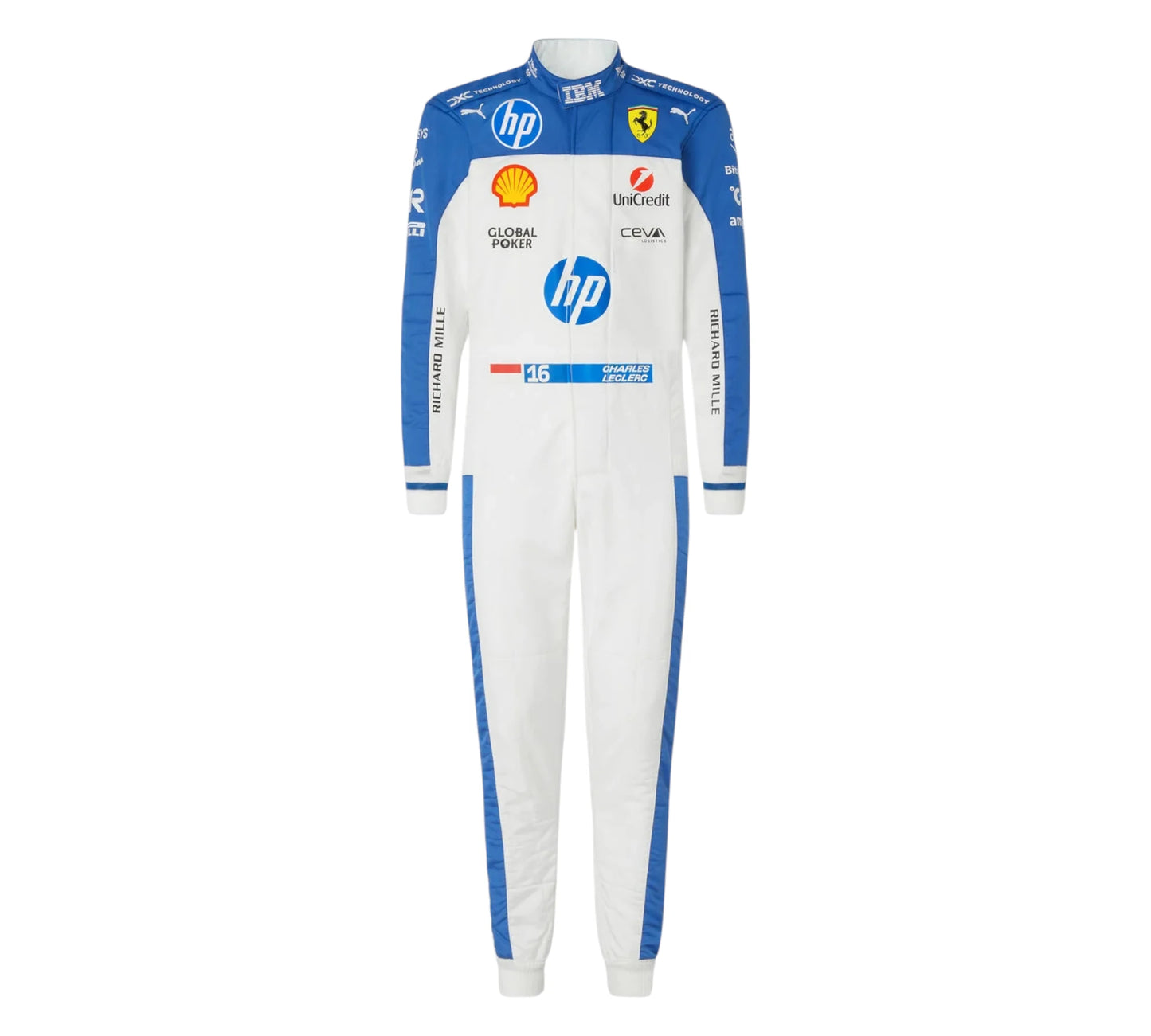 2025 Charles Leclerc Scuderia Ferrari Miami GP F1 Race Suit