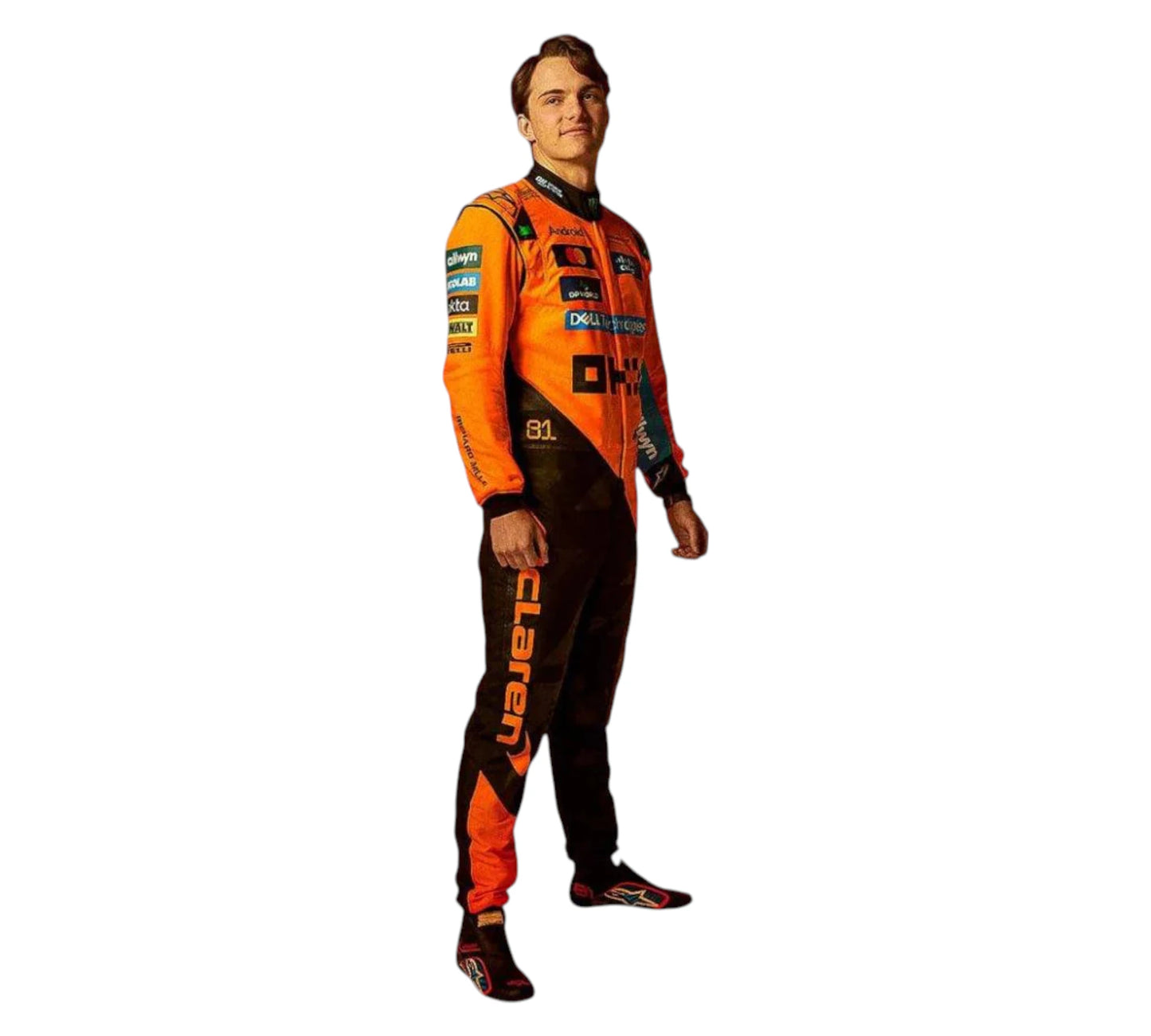 2025 Oscar Piastri Team McLaren F1 Race Suit