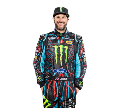 Ken Block Monster Sublimation Printed Go Kart Racing Suit | Craze Racewears