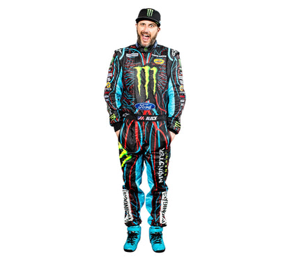 Ken Block Monster Sublimation Printed Go Kart Racing Suit | Craze Racewears