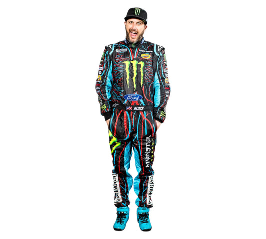 Ken Block Monster Sublimation Printed Go Kart Racing Suit | Craze Racewears